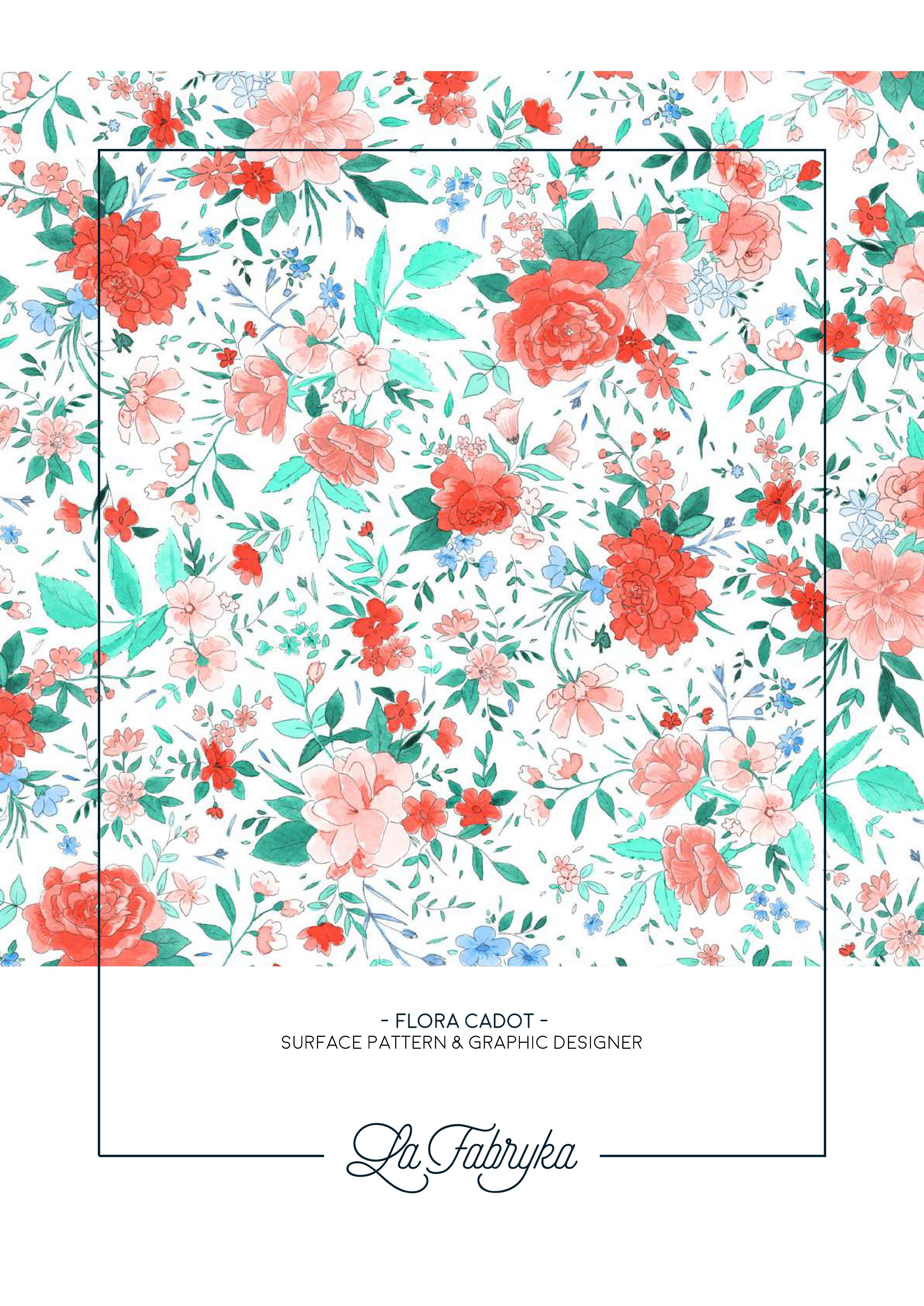 Flora Cadot - Surface Pattern & Graphic Designer - La Fabryka