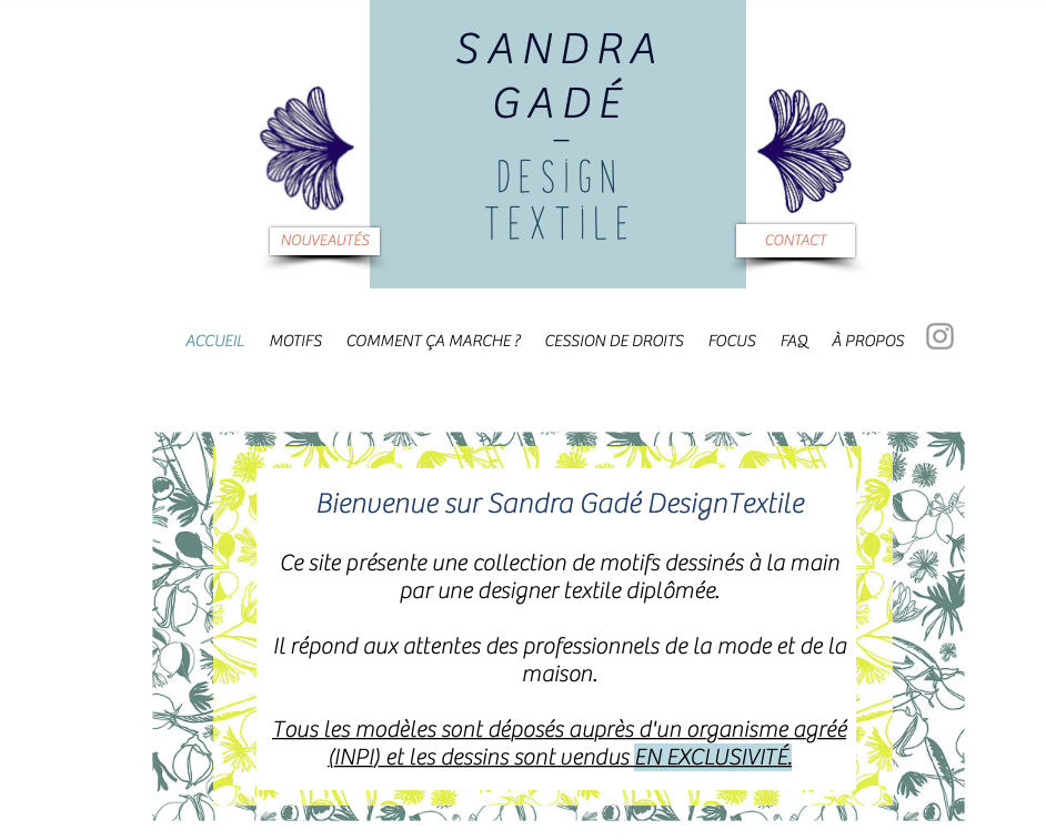 Sandra Gadé - Design Textile