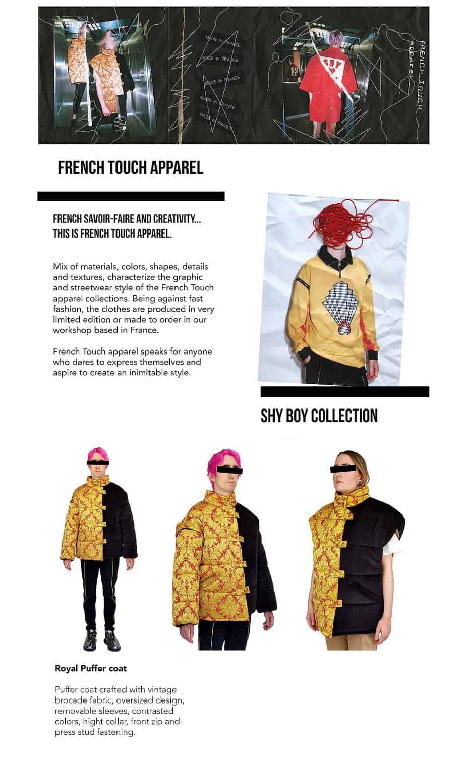 Collection French Touch apparel